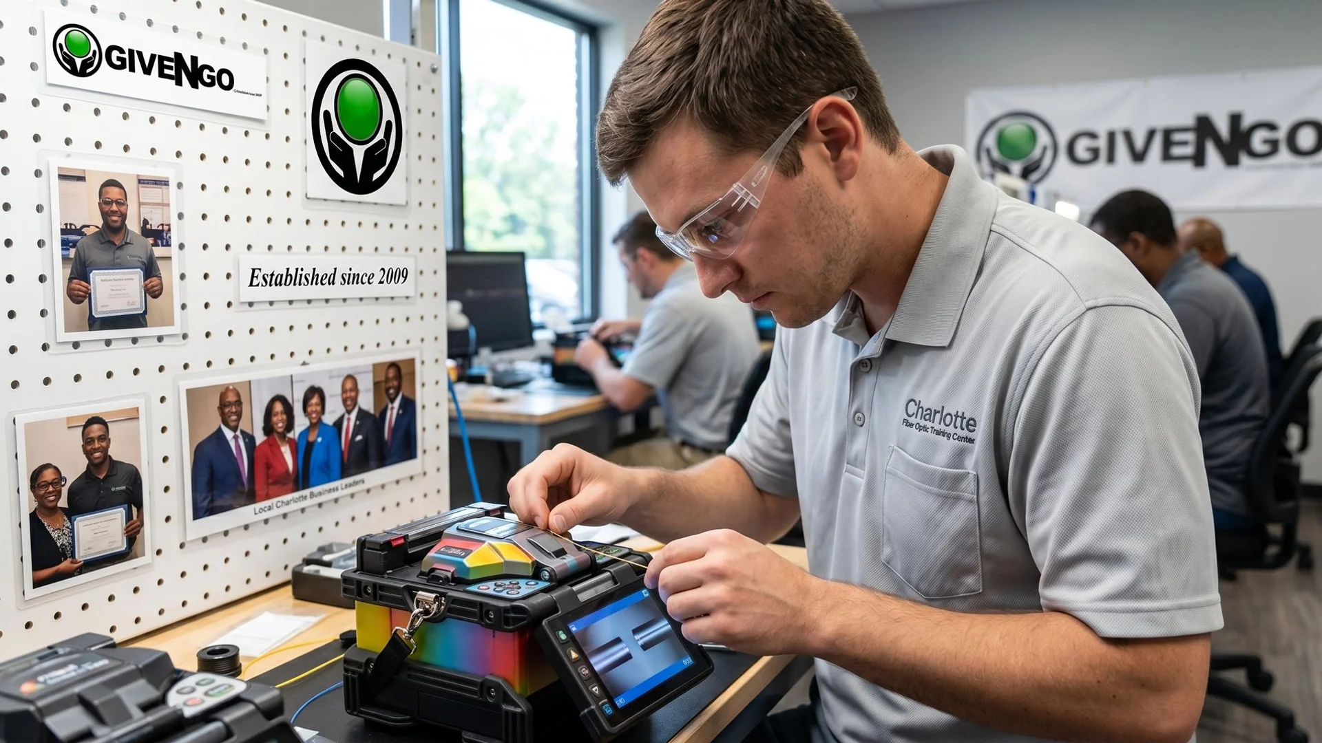 Fiber Optic Training — GiveNGo Charlotte
