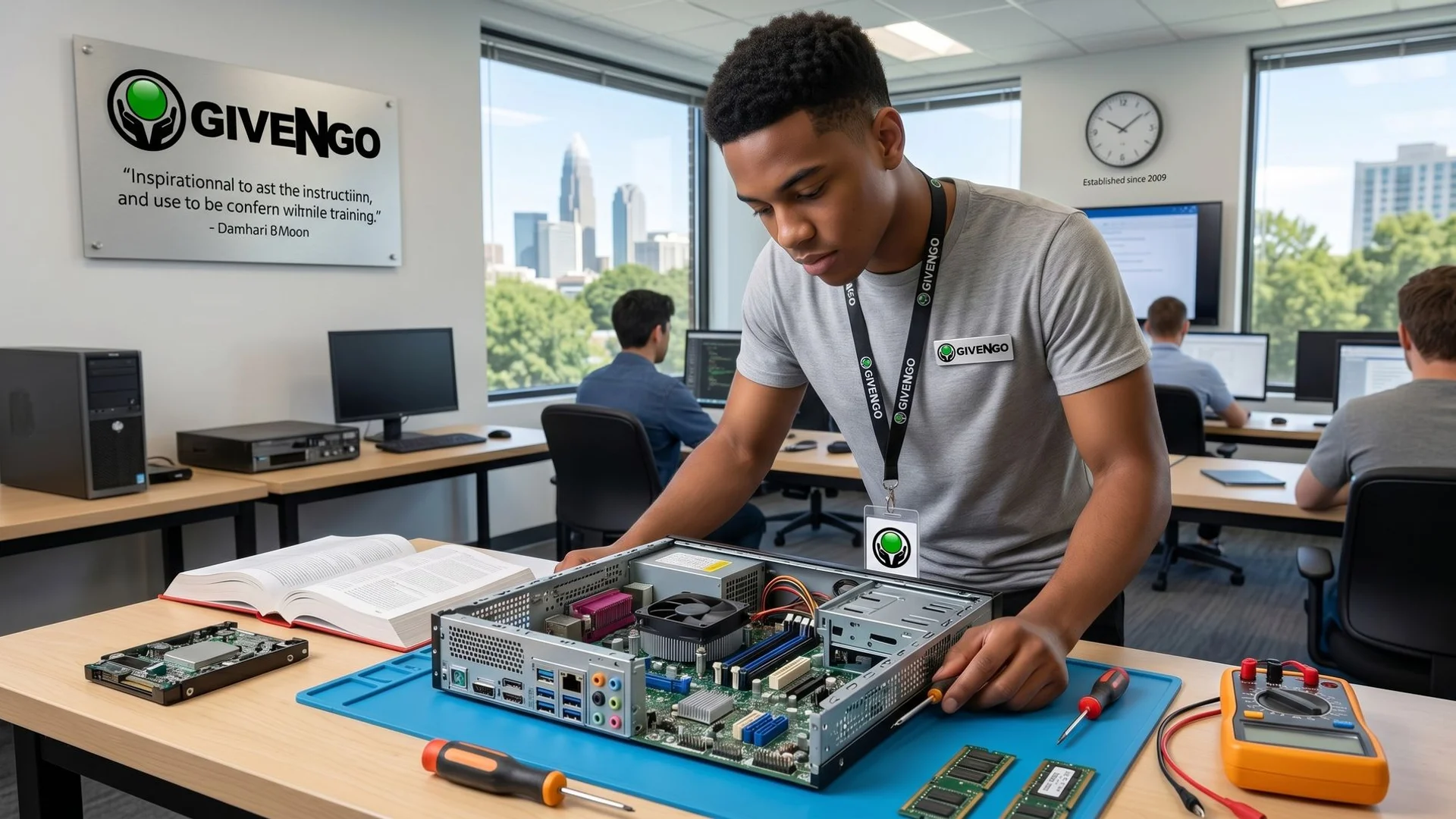 IT Support & Network Training — GiveNGo Charlotte